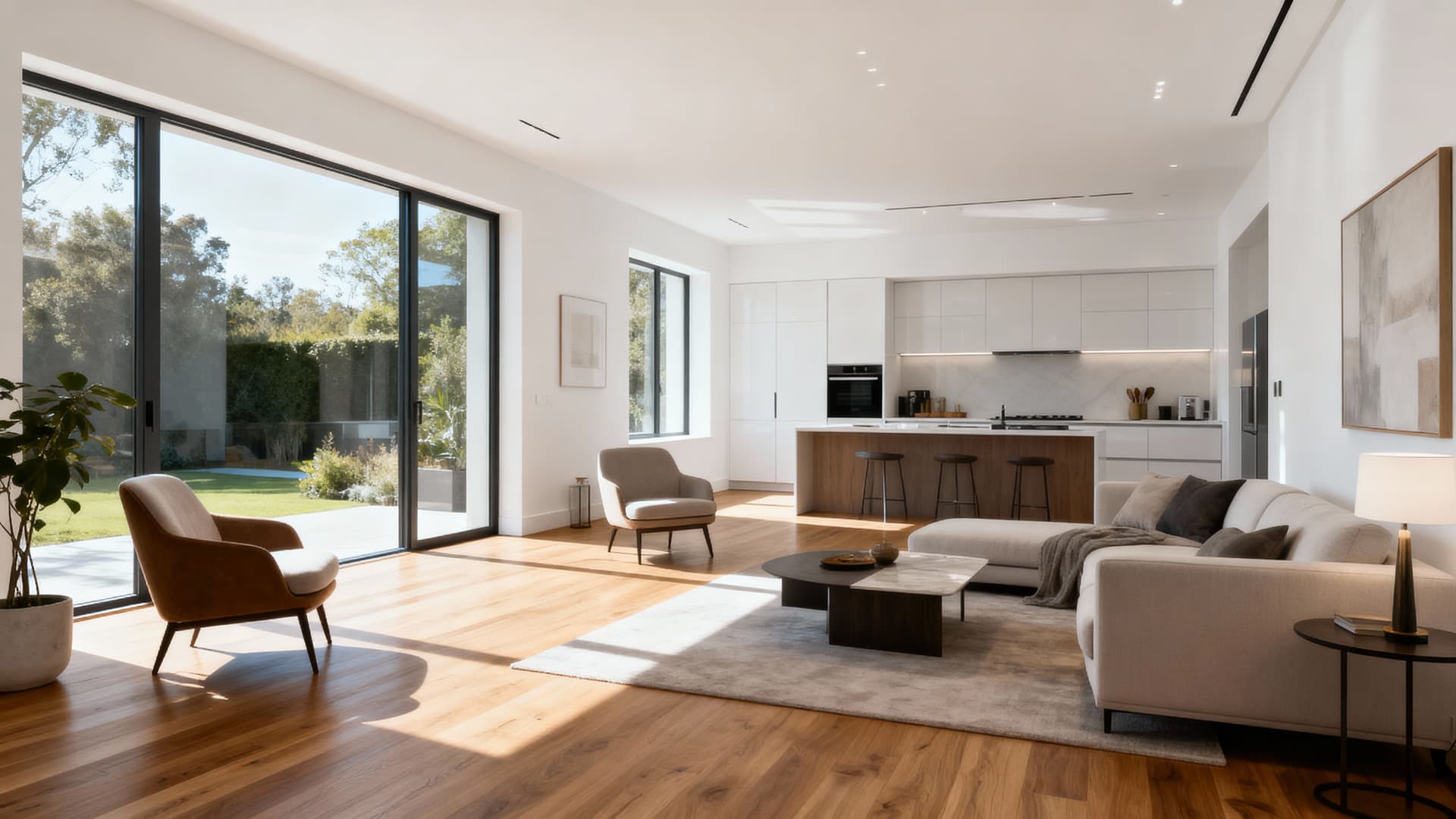 A styled, fully renovated interior used as design inspiration